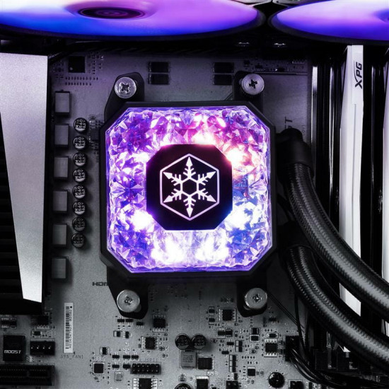 Система водяного охолодження SilverStone IceGem 240P ARGB Black (SST-IG240P-ARGB)