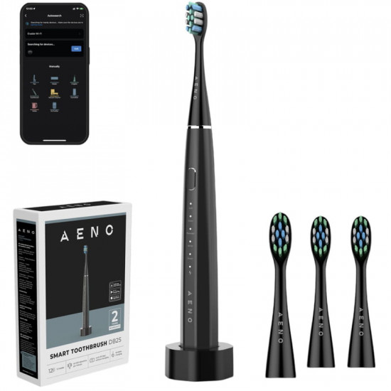 Зубна електрощітка AENO DB2S Black (ADB0002S)