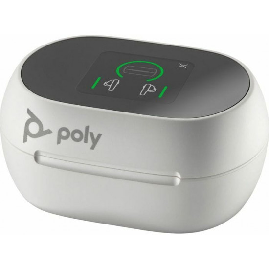 Bluetooth-гарнітура Poly Voyager Free 60+ Earbuds + BT700C + TSCHC White (7Y8G6AA)
