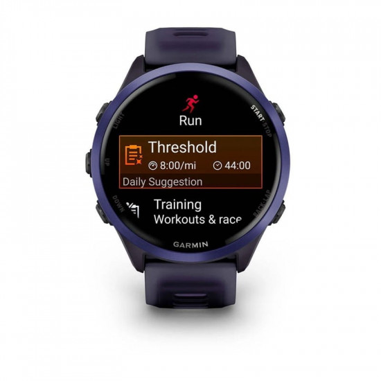 Смарт-годинник Garmin Forerunner 570 47mm Indigo with Indigo/Translucent Imperial Purple with Slate Buckle (010-02971-42)