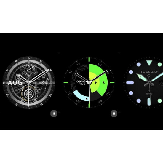Смарт-годинник Xiaomi Watch 2 Pro Black Case with Black Fluororubber Strap (BHR7211GL)