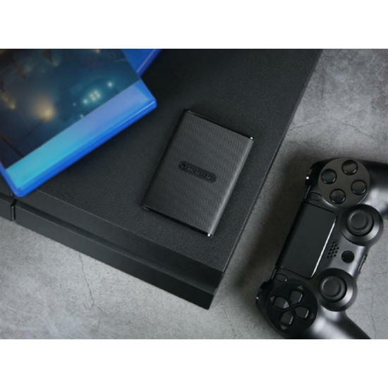 Накопичувач зовнішній SSD USB 3.1 Type-C 1TB Transcend ESD270C Black (TS1TESD270C)