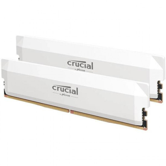 Модуль пам`ятi DDR5 2x32GB/6400 Crucial Pro Overclocking White (CP2K32G64C40U5W)