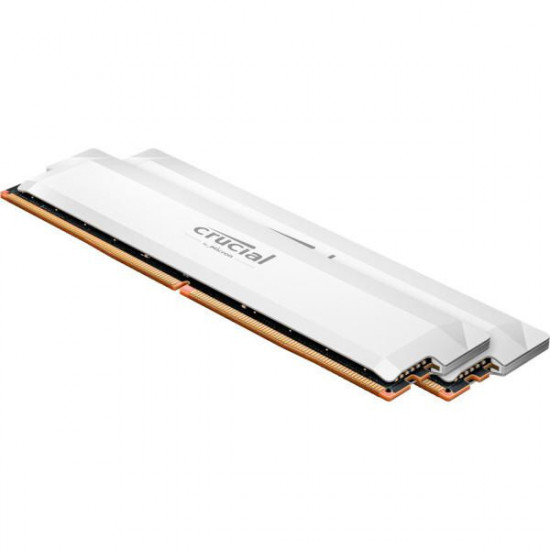 Модуль пам`ятi DDR5 2x32GB/6400 Crucial Pro Overclocking White (CP2K32G64C40U5W)