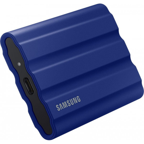 Накопичувач зовнішній SSD 2TB Samsung T7 Shield Blue (MU-PE2T0R/EU)
