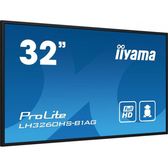 Монітор Iiyama 31.5" ProLite LH3260HS-B1AG VA Black
