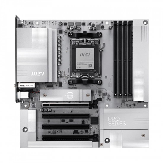 Материнська плата MSI Pro B850M-A WiFi PZ Socket AM5
