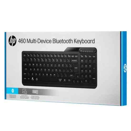 Клавіатура бездротова HP 460 Black (7N7B8AA)