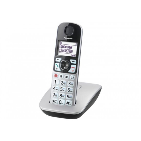 Радиотелефон DECT Panasonic KX-TGE510RUS Silver
