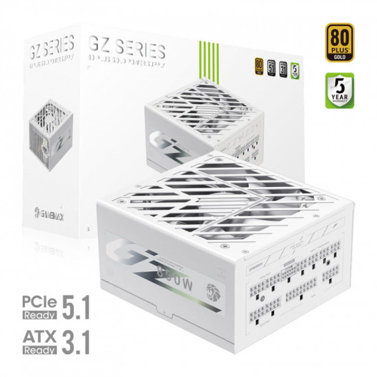 Блок живлення GameMax GZ 850G White 850W