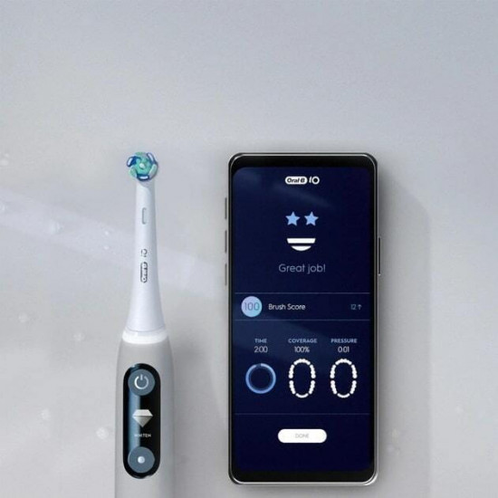 Зубна електрощітка Braun Oral-B iO Series 6 iOM6.1A6.1K Grey Opal