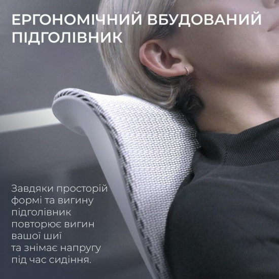Крісло офісне Sihoo Doro S300 Mesh Light Grey (S300-M202)