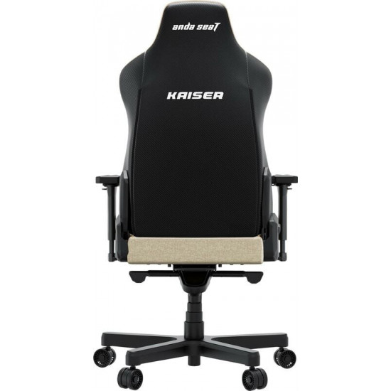 Крісло для геймерів Anda Seat Kaiser 3E XL Beige Fabric (AD23YC-XL-09-I-CF-I01)