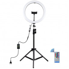 Кільцева LED-лампа Puluz PKT3050EU 12"+ штатив 1.1 м (PKT3050EU)