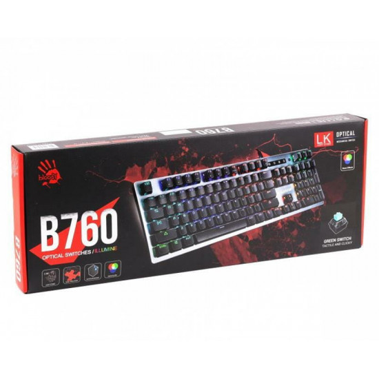 Клавіатура Bloody B760 Grey