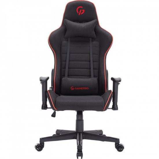 Крісло для геймерів GamePro GC575FB Black/Red