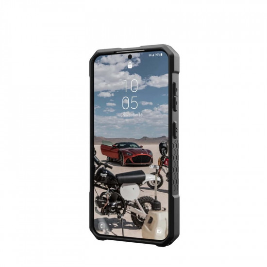 Чохол-накладка Urban Armor Gear Monarch Pro для Samsung Galaxy S24 Kevlar Black (214412113940)