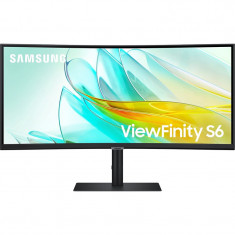 Монiтор Samsung 34" ViewFinity LS34C650U (LS34C650UAIXUA) VA Black Curved 100Hz