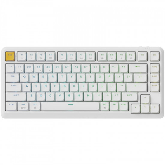 Клавіатура бездротова Keychron J1, K Pro Brown, Hot-Swap, RGB White (J1-Q3-UA)