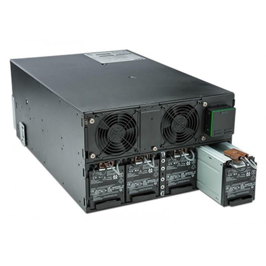 Джерело безперебійного живлення APC Smart-UPS SRT 10000VA, Online, 6хIEC 320 C13, 4хIEC 320 C19, RJ-45, USB, LCD, металл (SRT10KRMXLI)