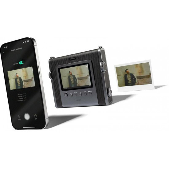 Камера моментального друку Fujifilm Instax Wide Evo Black (16840933)