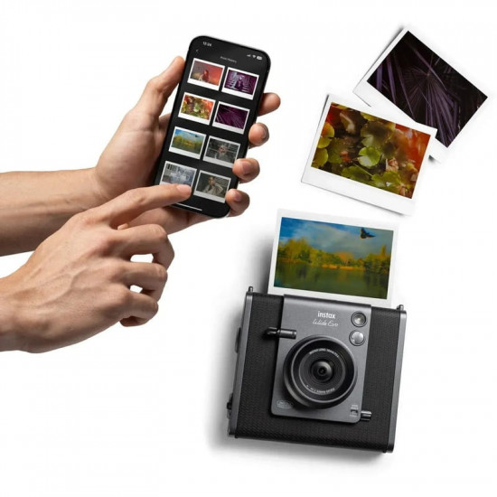 Камера моментального друку Fujifilm Instax Wide Evo Black (16840933)