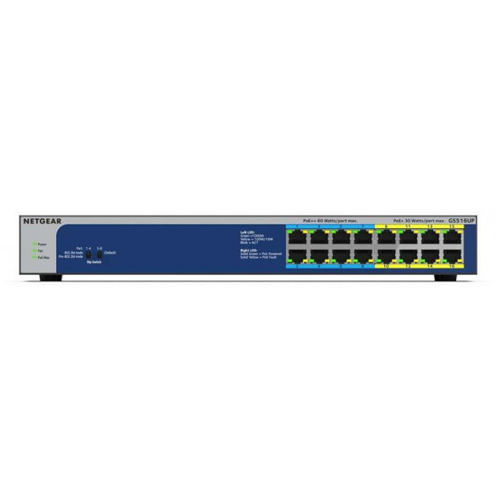 Комутатор Netgear GS516UP-100EUS