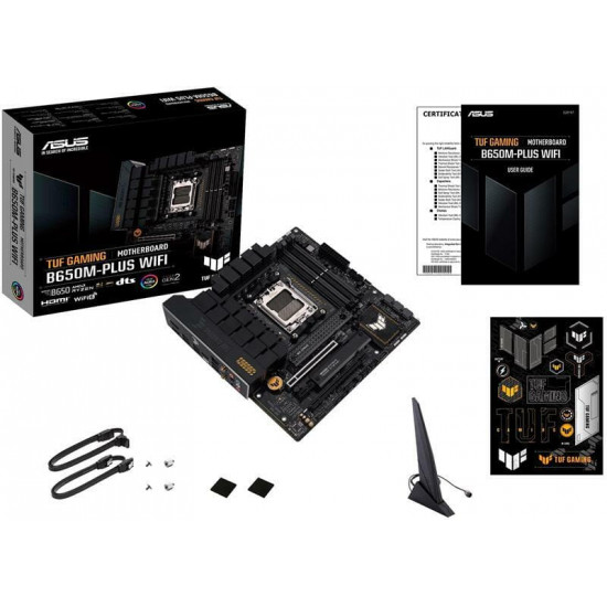 Материнська плата Asus TUF GAMING B650M-PLUS WiFi Socket AM5