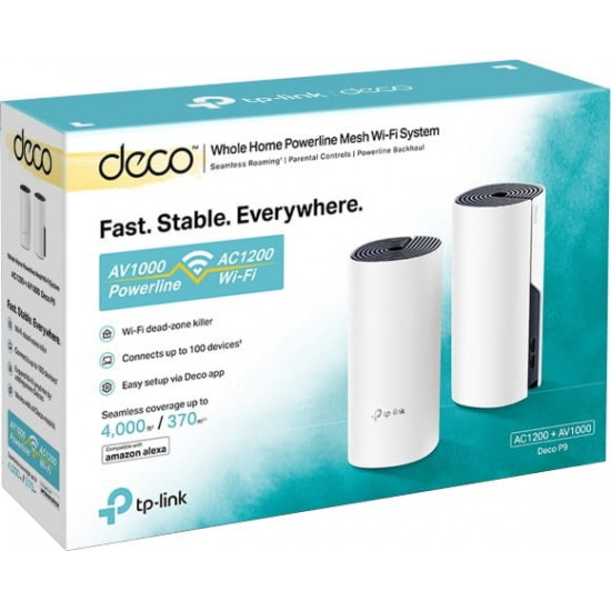 WiFi Mesh-система TP-Link Deco P9(DECO-P9-2-PACK)