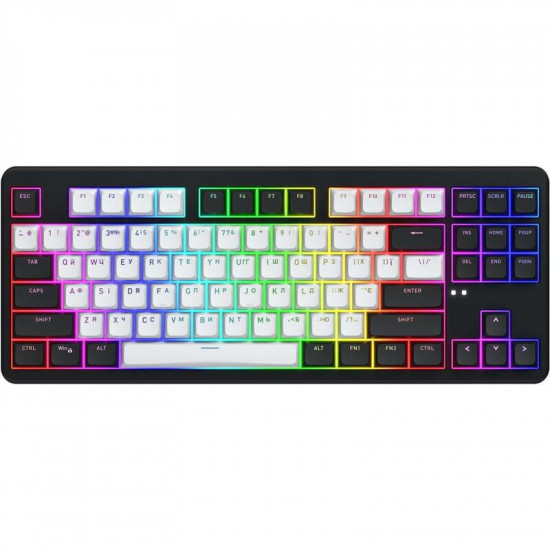 Клавіатура бездротова Hator Rockfall 3 Mecha TKL Wireless Orange Black (HTK850UA)