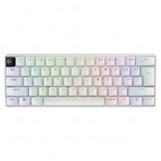 Клавiатура бездротова Logitech G PRO X 60 TKL GX Optical Tactile White (920-011930)