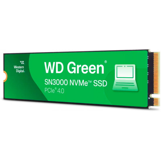 Накопичувач SSD 2TB WD Green SN3000 M.2 2280 PCIe 4.0 x4 3D NAND QLC (WDS200T4G0E)