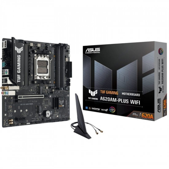 Материнська плата Asus TUF Gaming A620AM-Plus WiFi Socket AM5