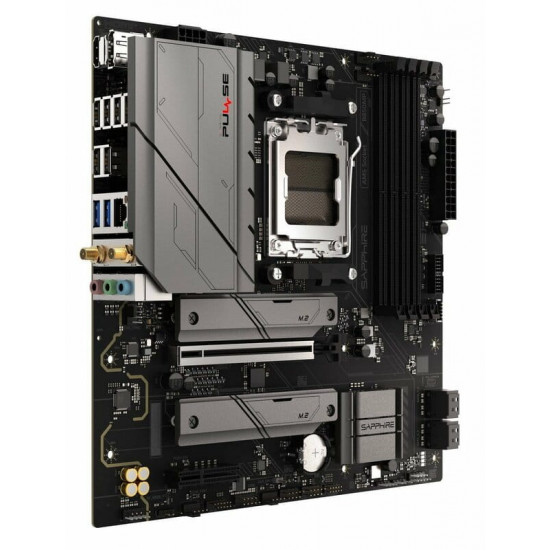Материнська плата Sapphire B850M Pulse WiFi Socket AM5