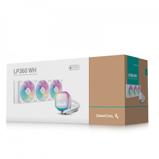 Система водяного охолодження DeepCool LP360 ARGB White (R-LP360-WHMSMC-G-1)