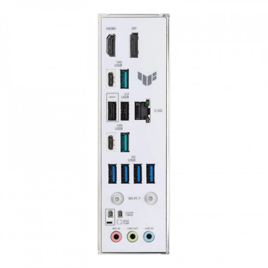 Материнська плата Asus TUF Gaming B850-Pro WiFi7 White Neo Socket AM5