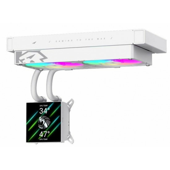 Система водяного охолодження GameMax Glacier 240 LCD White