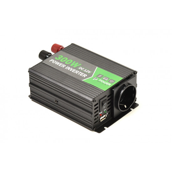Інвертор напруги PowerPlant HYM300-122, 12V (KD00MS0001)