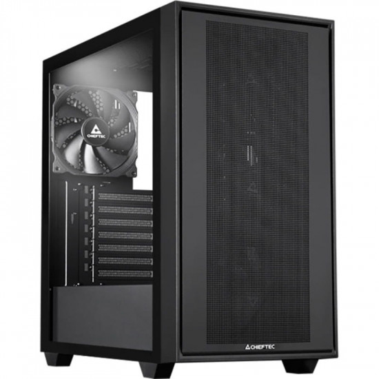 Корпус Chieftec Night Hunter Black без БЖ (GS-03B-BLK-OP)