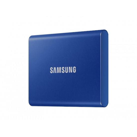 Накопичувач зовнішній SSD 2TB Samsung T7 Indigo Blue (MU-PC2T0H/WW)