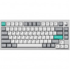 Клавіатура бездротова Lemokey P1 Pro Keychron Super Banana Switch UA Space Silver (P1P-X4-UA)