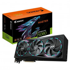 Відеокарта GF RTX 5080 16GB GDDR7 Aorus Master Gigabyte (GV-N5080AORUS M-16GD)