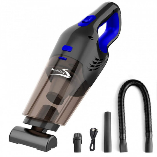 Автомобільний пилосос Aspiring Gale 3 Black/Blue (GL12KP1405)