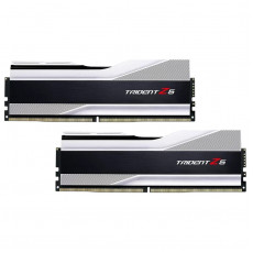 Модуль пам`ятi DDR5 2x32GB/6000 G.Skill Trident Z5 Silver (F5-6000J3238G32GX2-TZ5S)