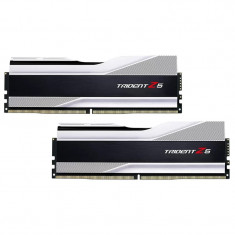 Модуль пам`ятi DDR5 2x32GB/6000 G.Skill Trident Z5 Silver (F5-6000J3238G32GX2-TZ5S)