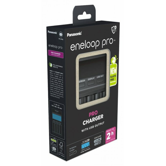 Зарядний пристрій Panasonic Eneloop ready AA/AAA (BQ-CC65)