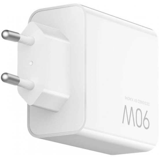 Мережевий зарядний пристрій Xiaomi 90W HyperCharge White (BHR087MEU)