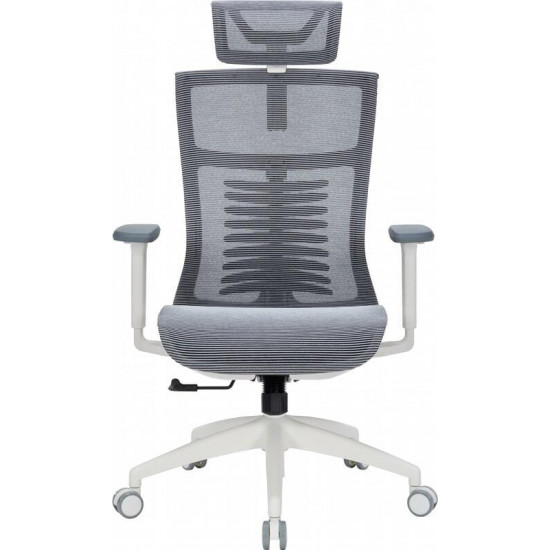 Крісло офісне Officepro Balance OC620-W-DG-DG White/Dark Gray