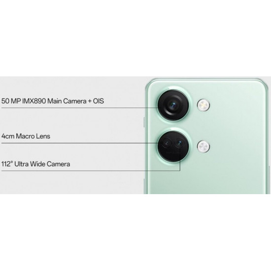 Смартфон OnePlus Nord 3 16/256GB Dual Sim Misty Green