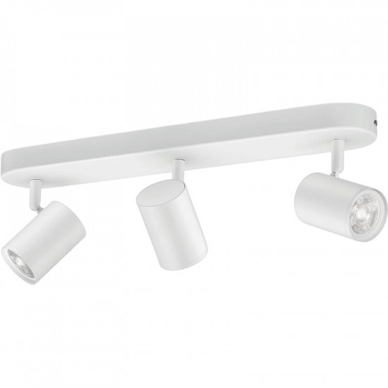 Світильник точковий накладний розумний WiZ Imageo Spots 3х5W 2200-6500K RGB Wi-Fi White (929002658901)